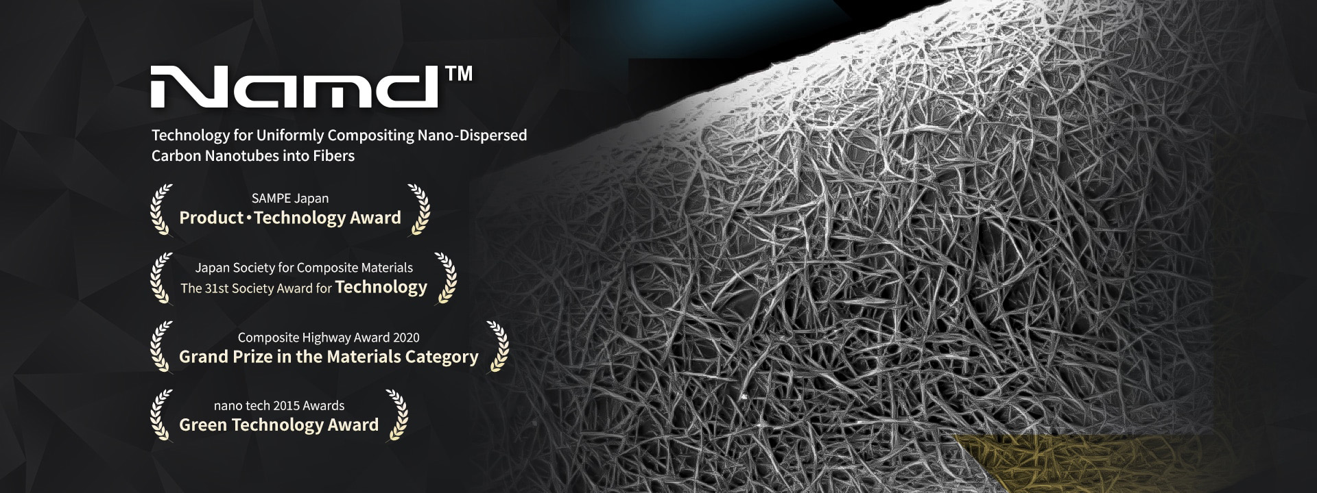 Namd™ Technology for Uniformly Compositing Nano-Dispersed Carbon Nanotubes into Carbon Fibers