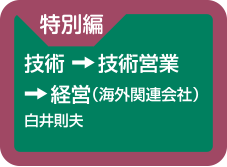 技術部 海外の技術営業 有吉真宏