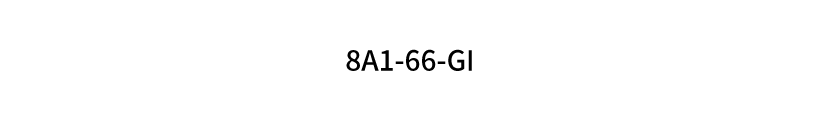 8A1-66-GI・9A1-66-GI