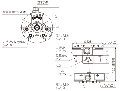 NITTAOMEGA IV 外形寸法