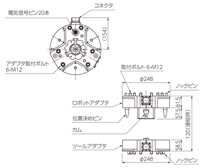 NITTAOMEGA XC300 外形寸法