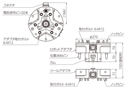 NITTAOMEGA XC400 / NITTAOMEGA XC500 外形寸法